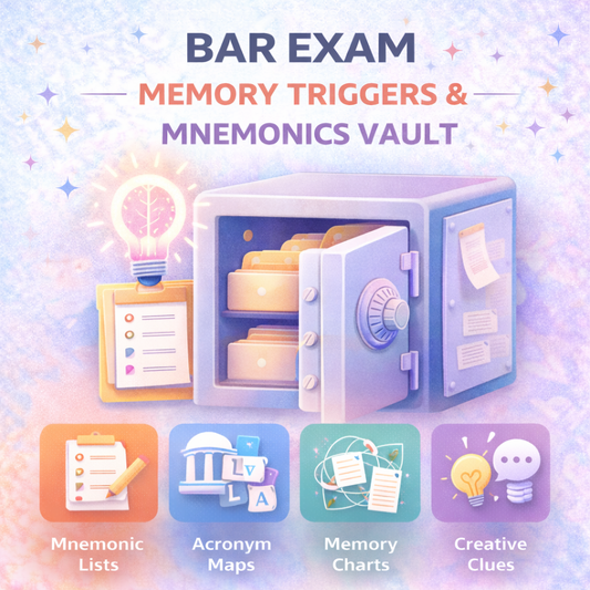 Bar Exam Memory Triggers & Mnemonics Vault