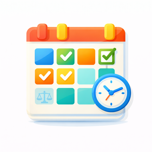 Daily Bar Study Planner